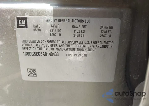 2010 Cadillac Cts Luxury from USA, damaged, VIN 1G6DG5EG6A0148433